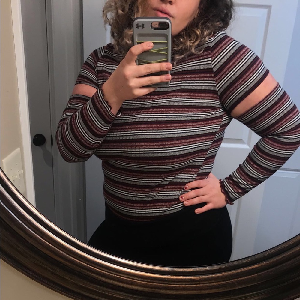 Long cut sleeve Oddy Top